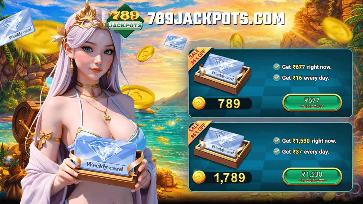 789JACKPOTS Weekly Profit Cards