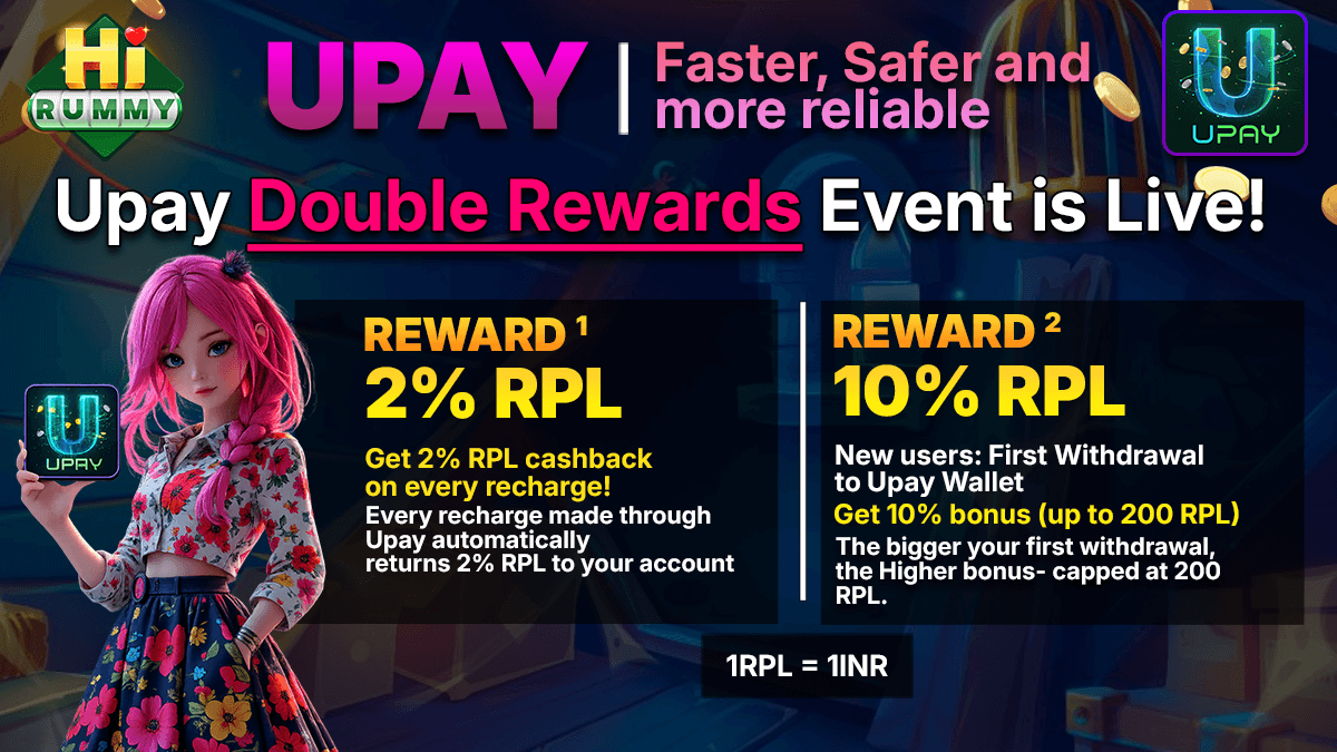 HI RUMMY × UPAY Partnership