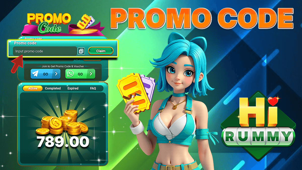 HI RUMMY Promo Code Banner