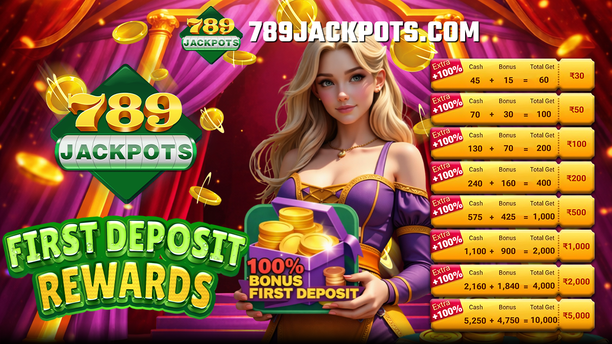 789jackpots Bonus
