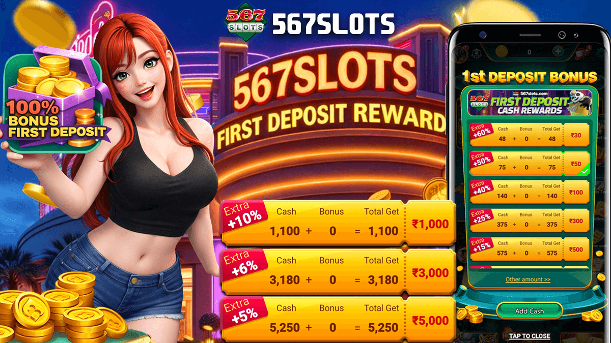 567slots bonus levels