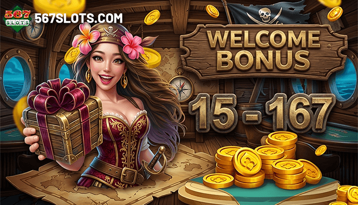567slots welcome bonus 567SLOTS Double Deposit