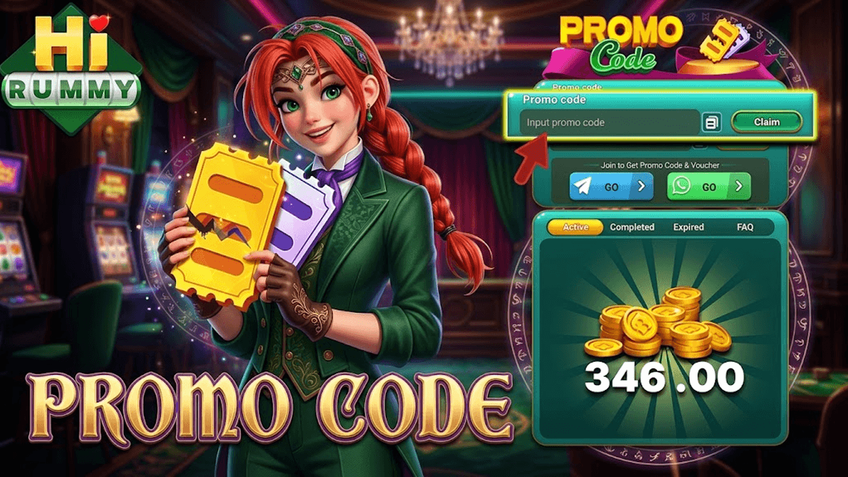 Promo code golden hour Hi Rummy premium banner