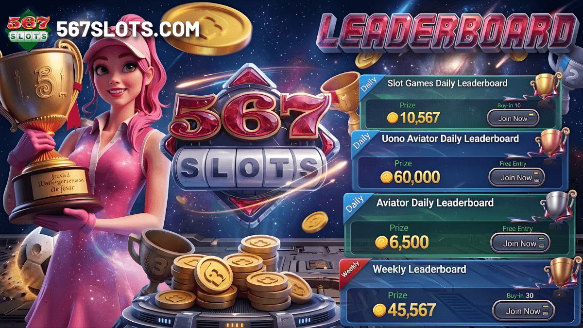 567slots leaderboard