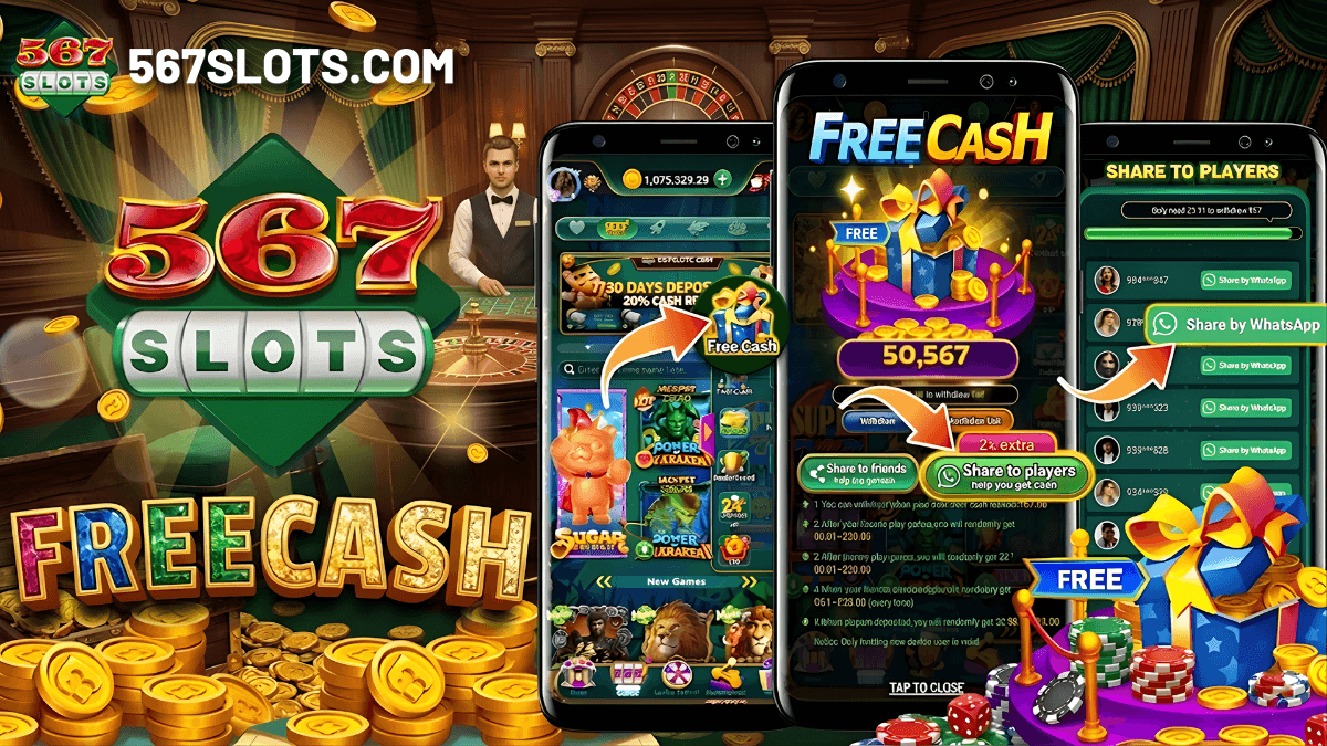 567slots X - free income
