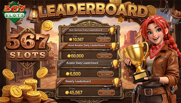 567slots leaderboard