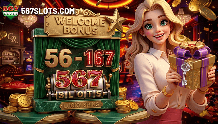 567SLOTS Welcome