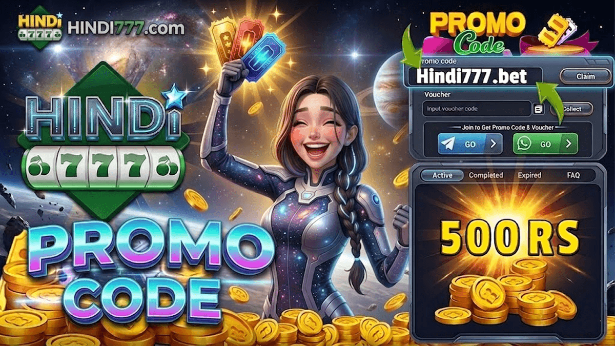 HINDI777 promo code