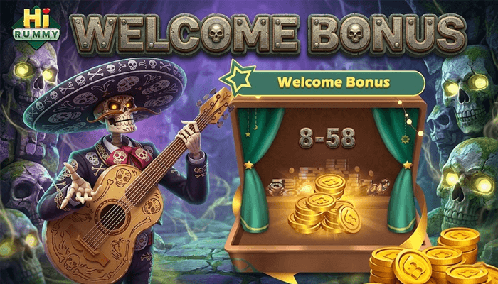 Welcome bonus banner