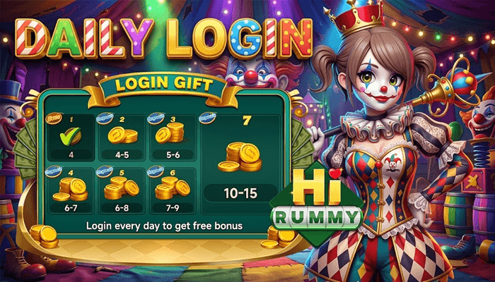 Daily login rewards