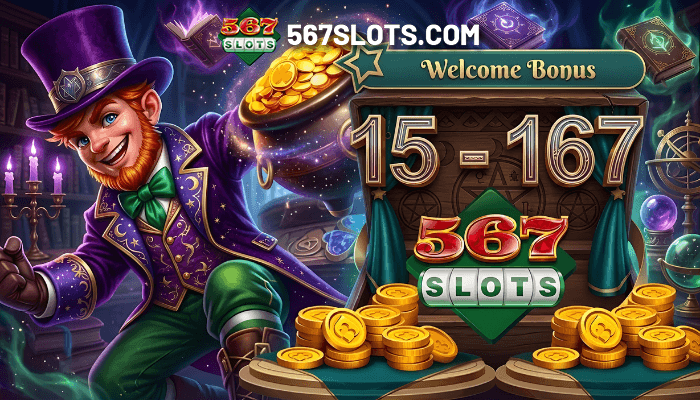 567slots welcome bonus