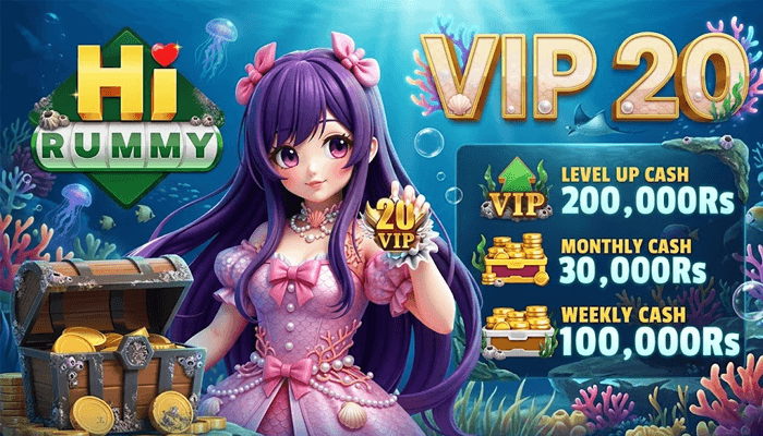 HI RUMMY VIP eternal membership banner