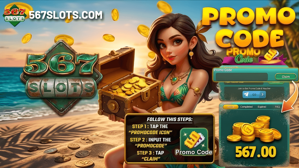 567SLOTS Telegram Promo