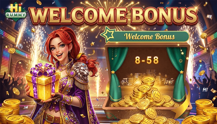 Welcome bonus banner