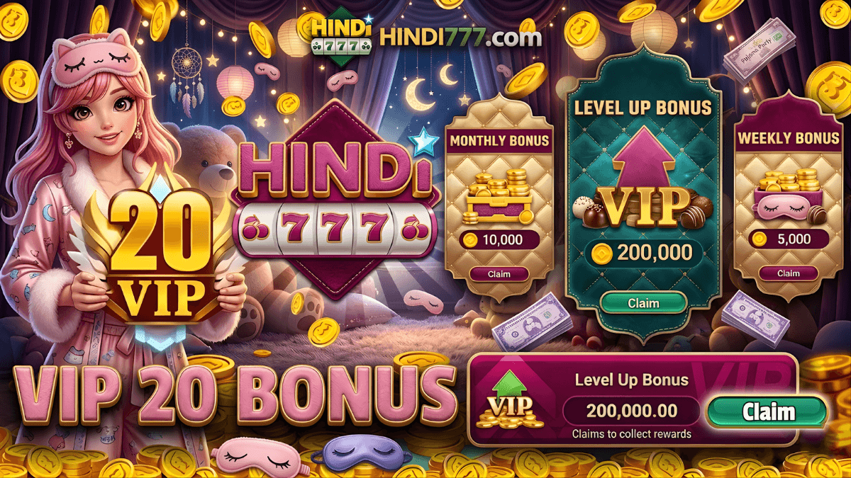VIP 20 BONUS