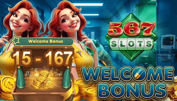 567SLOTS Welcome Bonus