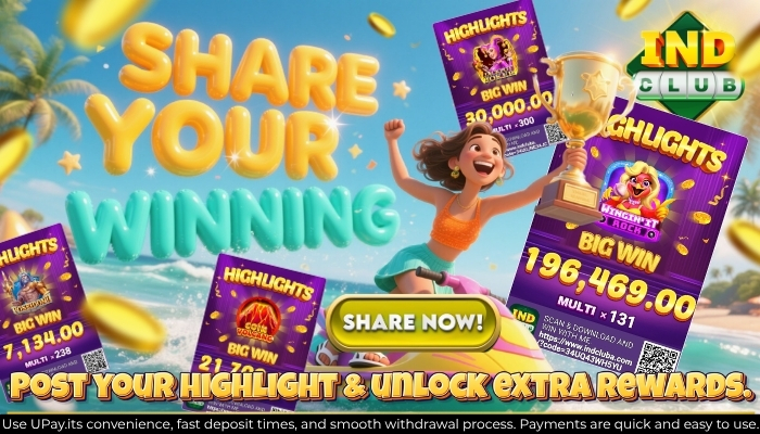 Share Winnings Banner