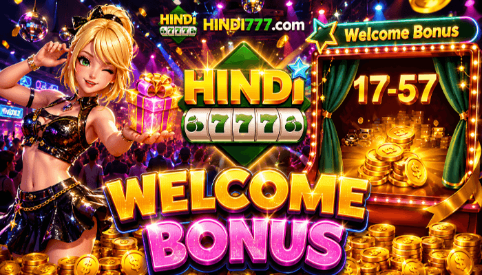 WELCOME BONUS BANNER