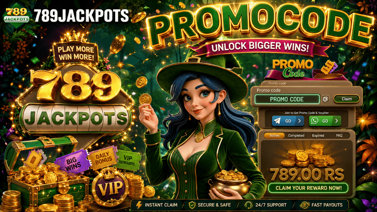 promo code - 789JACKPOTS