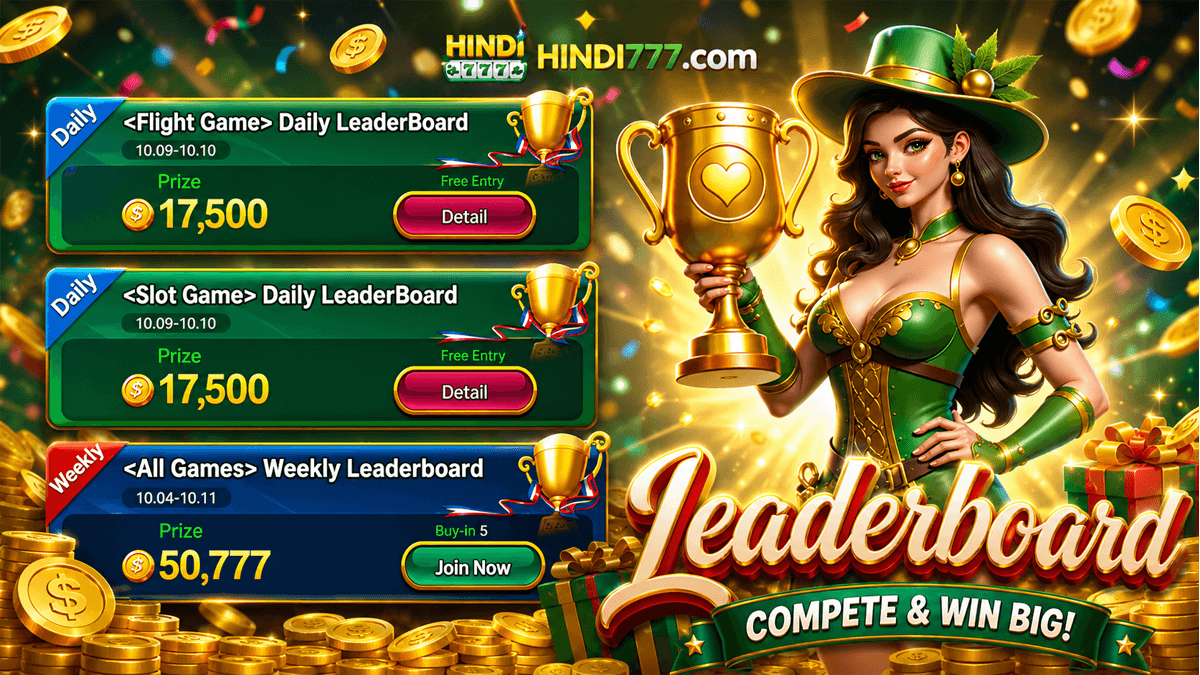 HINDI777 leaderboard banner