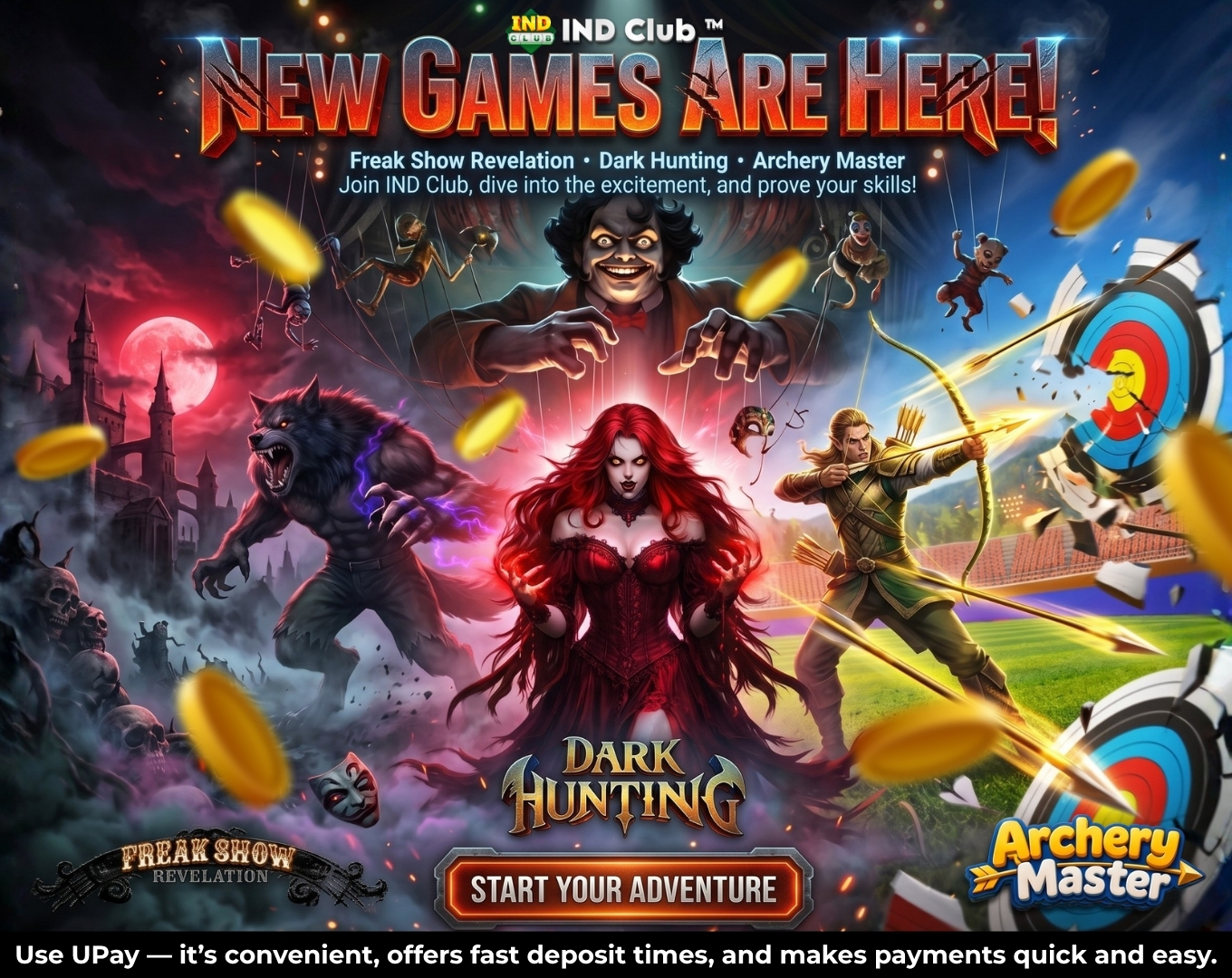 New Games Banner