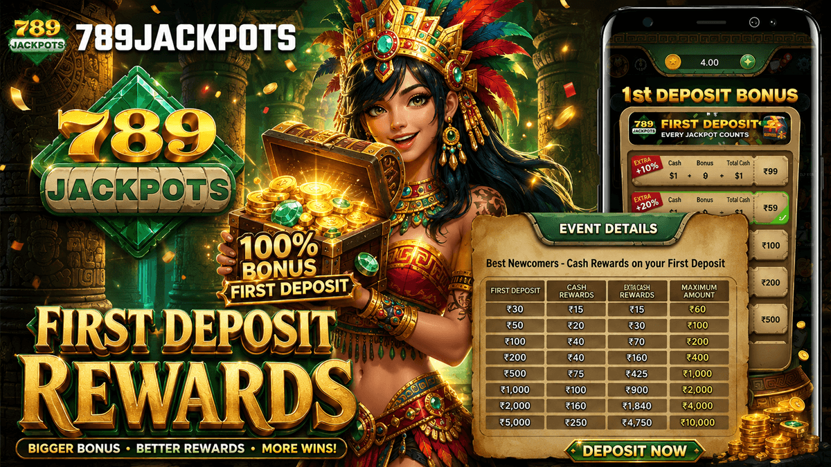 first deposit banner