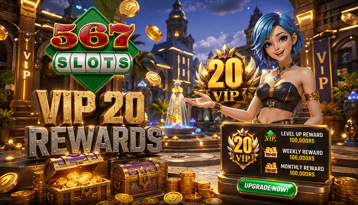 567slots VIP rewards