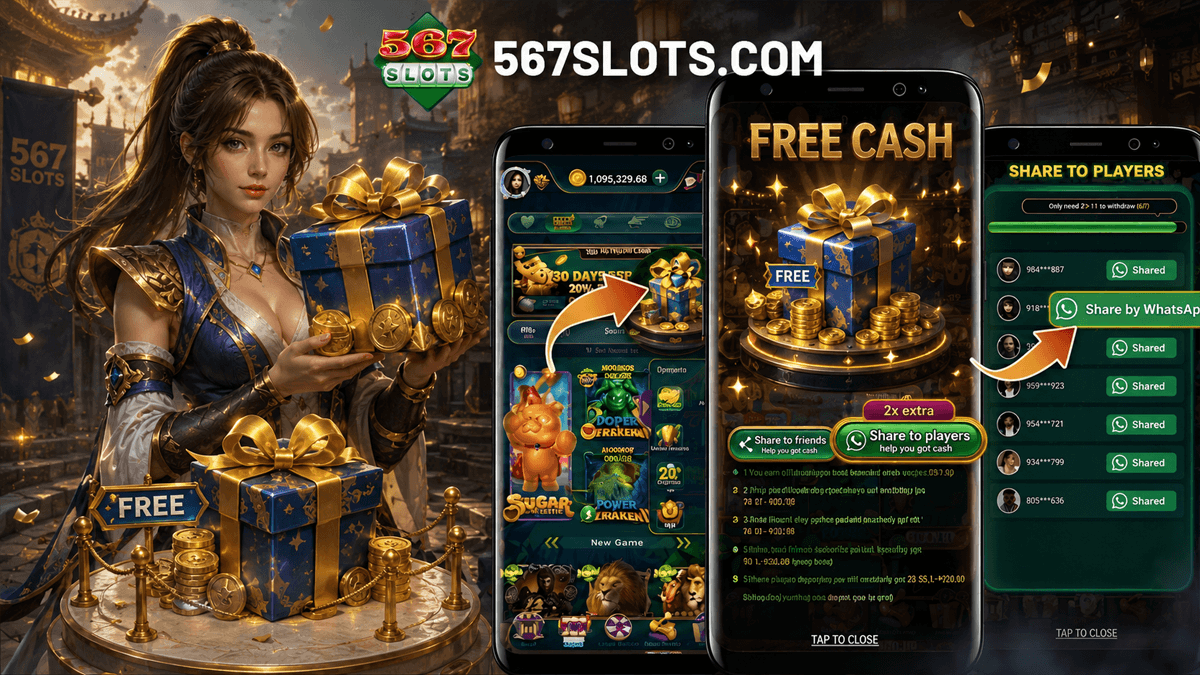 567slots referral system