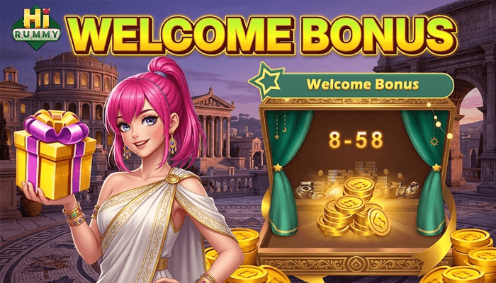 Welcome Bonus 700x400 Welcome Bonus HI RUMMY