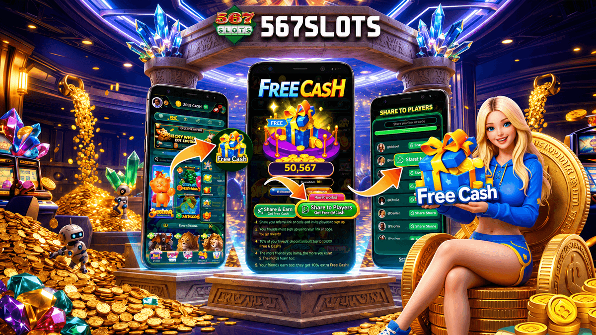 567slots free cash