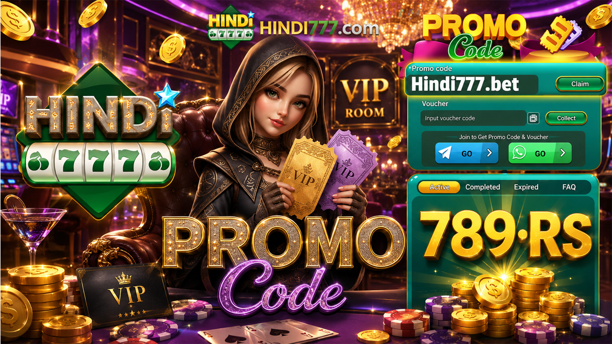 OPEN PROMOCODE - GET 789RS HINDI777 Promo Code - Get 789RS Bonus
