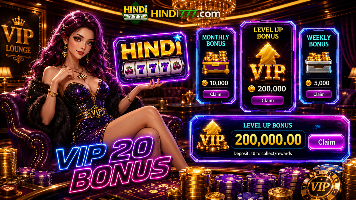 VIP 20 BONUS