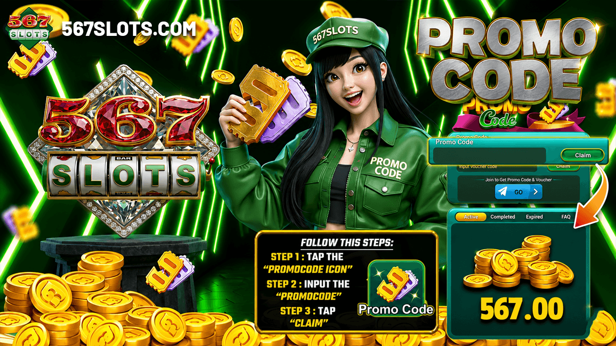 567slots golden codes telegram 567slots promo codes