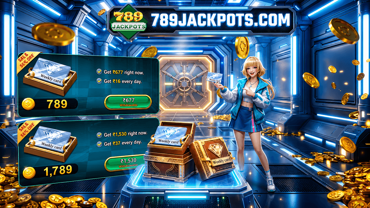 VIP Card - 7 Days Rewards 789 Jackpots VIP Card Banner
