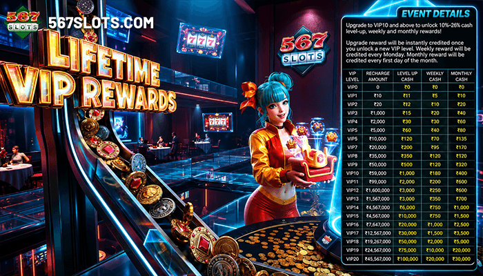 567slots VIP passive income