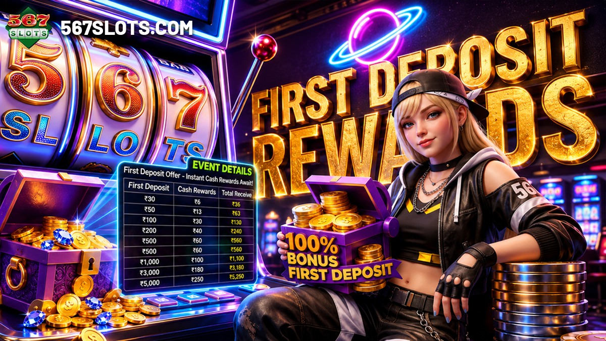 567slots 1200 x 675 - first deposit bonus.png