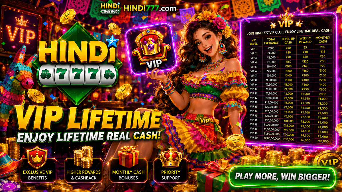 HINDI777 VIP LIFETIME – Elite Rewards Card