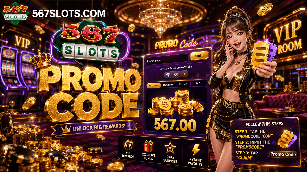 567slots Promo Code