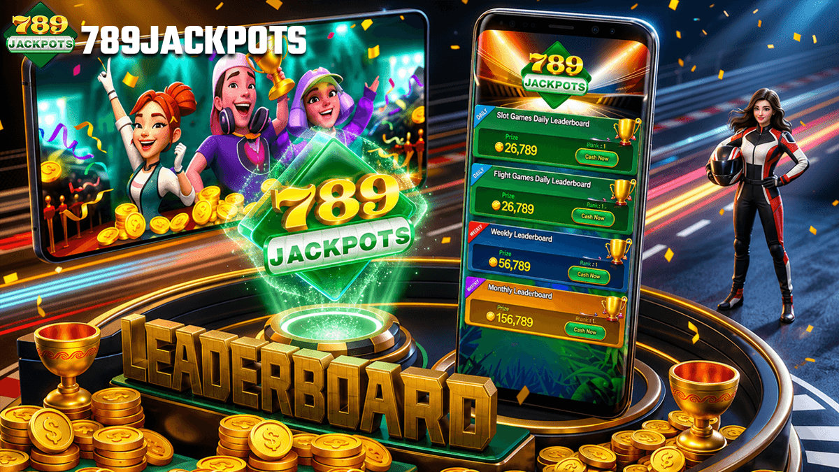789JACKPOTS - Leaderboard Banner
