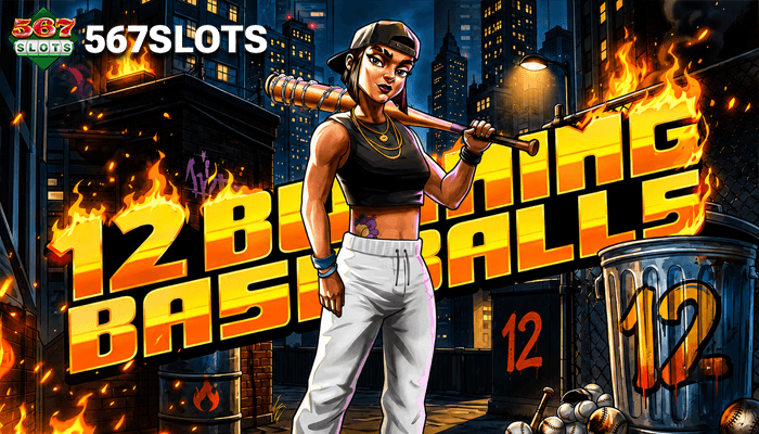 12 Burning Baseball