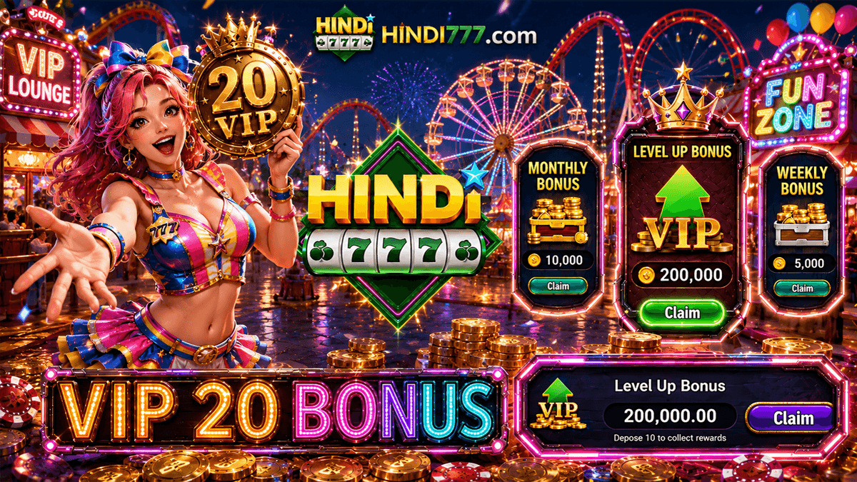 VIP 20 BONUS Banner