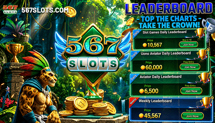 567slots Leaderboard
