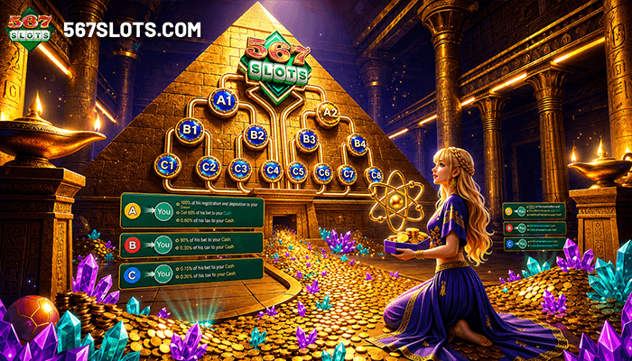 567slots Refer and Earn