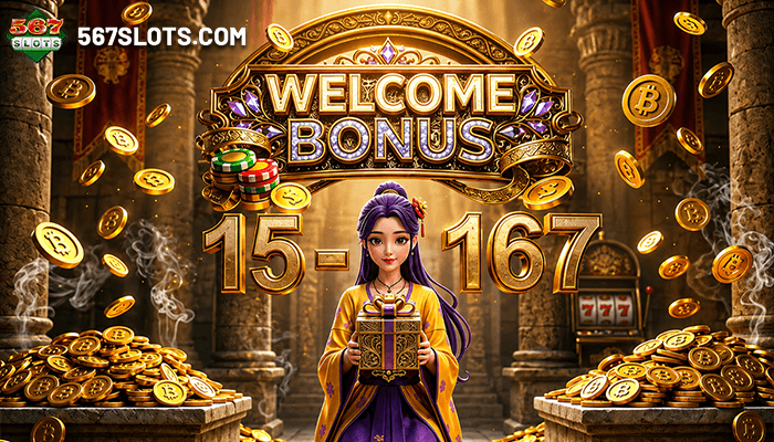 567slots Welcome Bonus