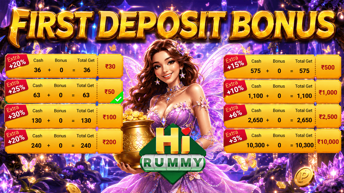 First Deposit