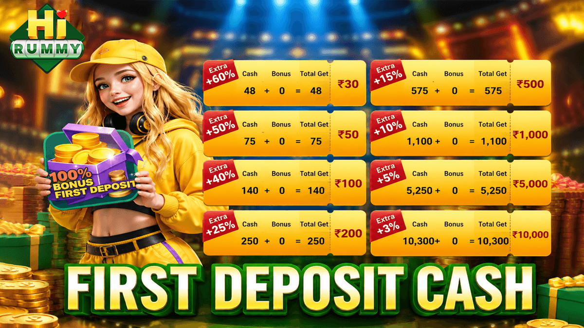 First Deposit First Deposit