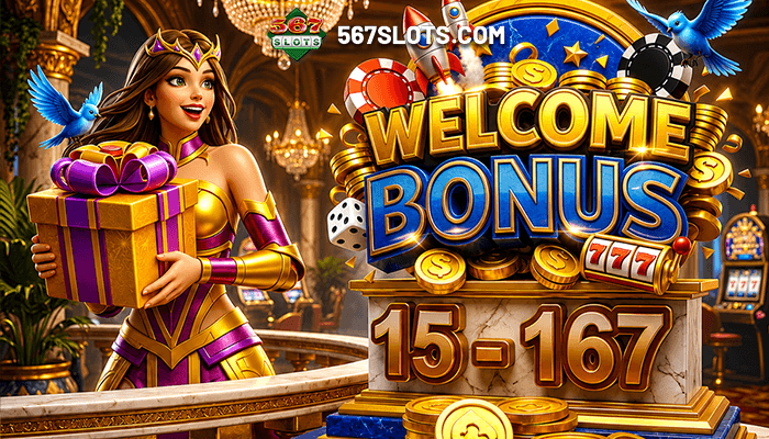 567slots Welcome Bonus