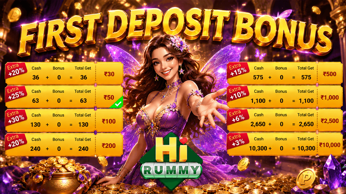 First Deposit