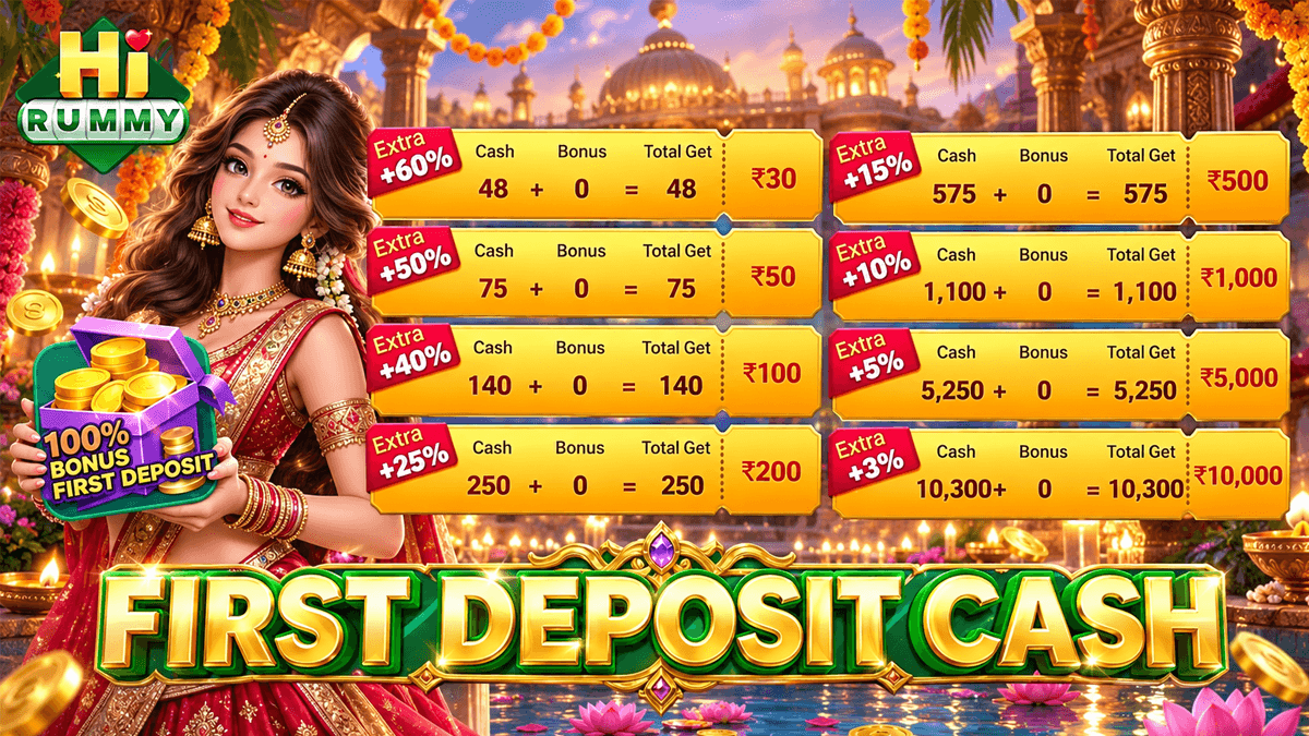 First Deposit Bonus