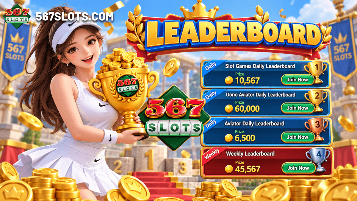 567slots leaderboard
